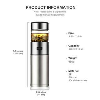 Bình Nước Giữ Nhiệt Cao Cấp 570ML