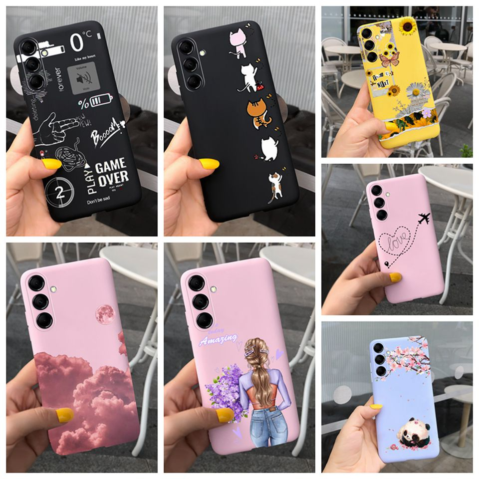 Ốp Điện Thoại Silicone Mềm Phong Cách Thời Trang Mới Cho Samsung Galaxy SM-A245F 2023 Samsung A24 A 24 4G