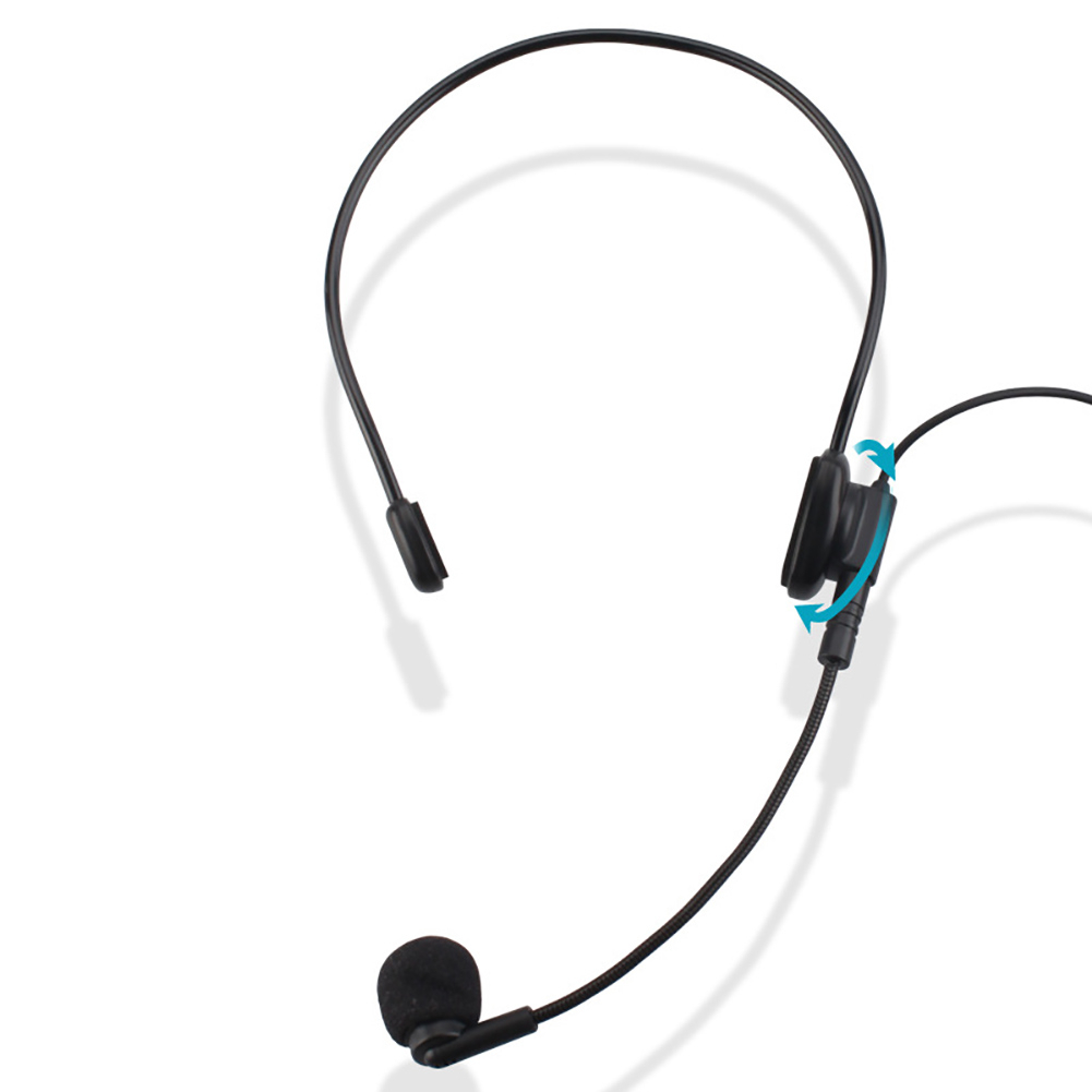 Micro Tai Nghe Có Dây Linh Hoạt 3.5mm Hỗ Trợ Dạy Học Giọng Nói