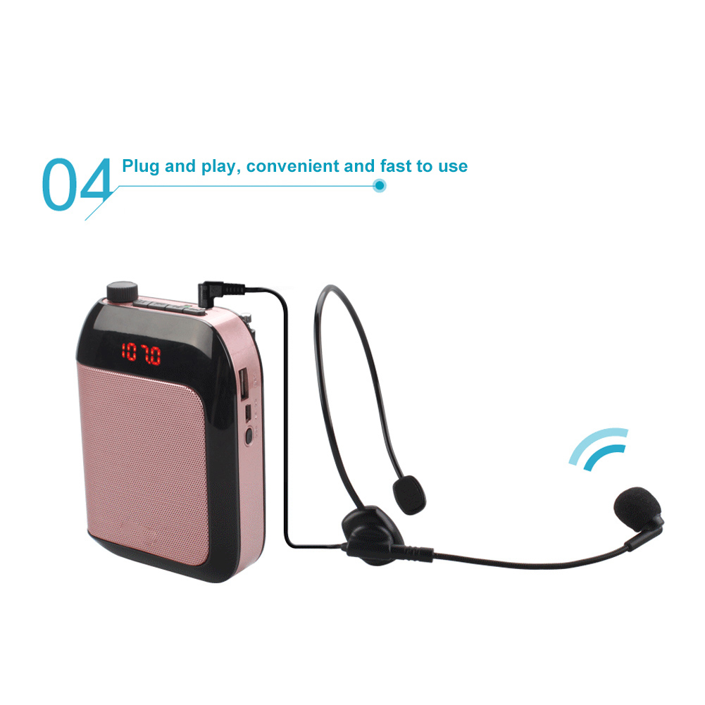 Micro Tai Nghe Có Dây Linh Hoạt 3.5mm Hỗ Trợ Dạy Học Giọng Nói