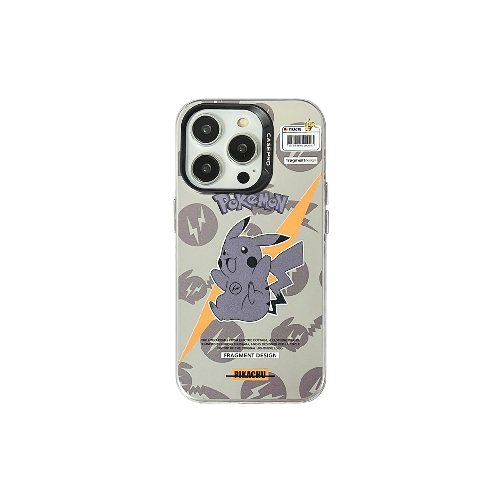 Ốp Điện Thoại Chống Sốc In Hình Pikachu Cho iPhone 14Promax 14Pro 14 13Promax 13Pro 13 12 12Promax 11