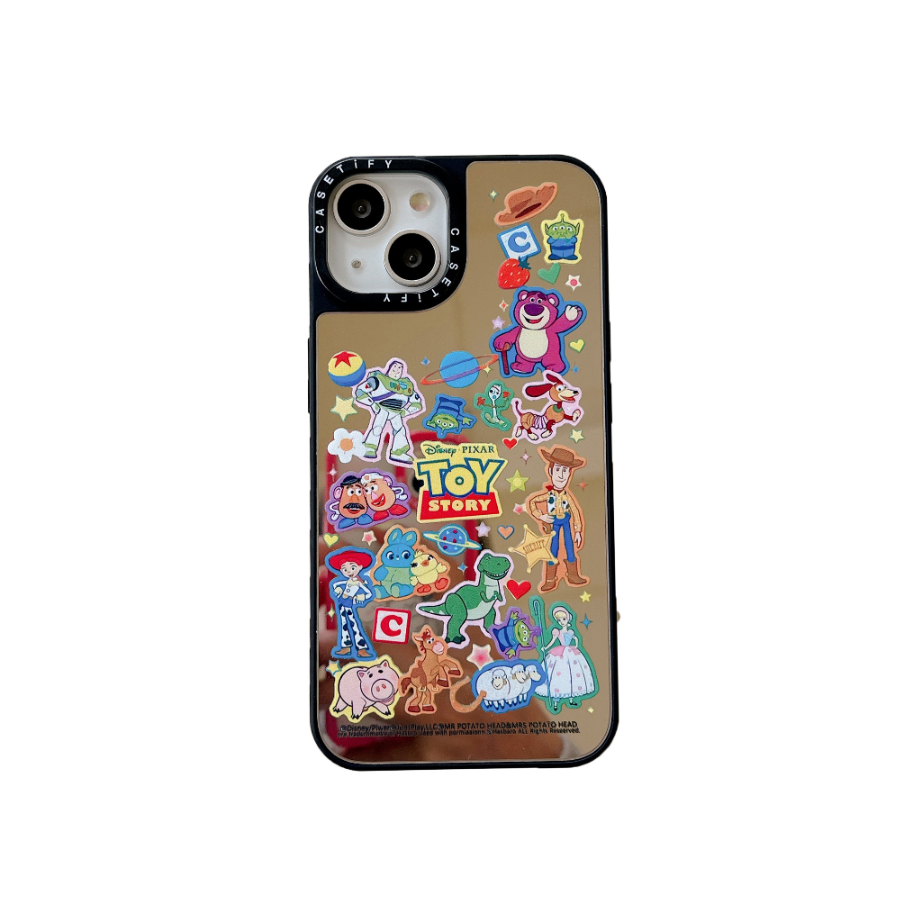 Ốp Điện Thoại Chống Sốc Tráng Gương Cho iPhone 14 / 13 / 12 / 11