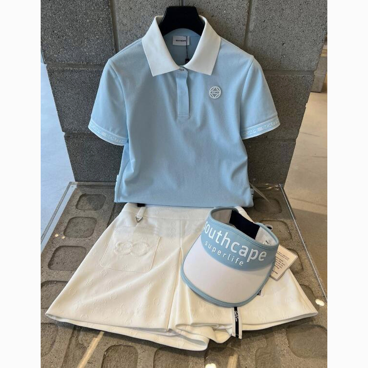 Áo Thun Tay Ngắn Phong Cách Hàn Quốc Mới 2023 Dành Cho Nữ Chơi Golf
