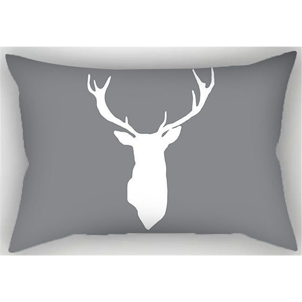 Vỏ Gối Màu Xám Kích Thước 50Cmx70Cm.40Cmx60Cm.30Cmx50Cm Chất Lượng CaoVỏ Gối Tựa Lưng Trang Trí Ghế sofa Độc Đáo