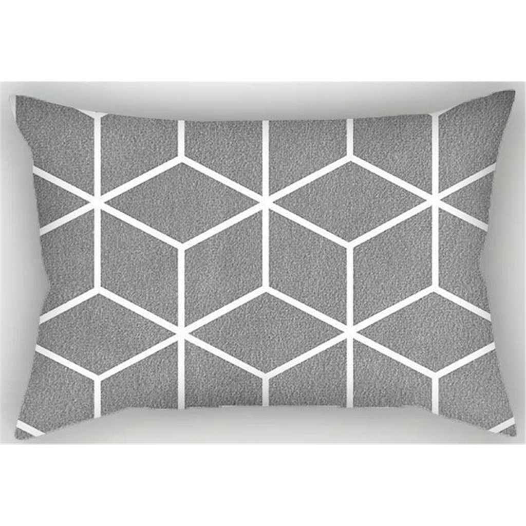 Vỏ Gối Màu Xám Kích Thước 50Cmx70Cm.40Cmx60Cm.30Cmx50Cm Chất Lượng CaoVỏ Gối Tựa Lưng Trang Trí Ghế sofa Độc Đáo