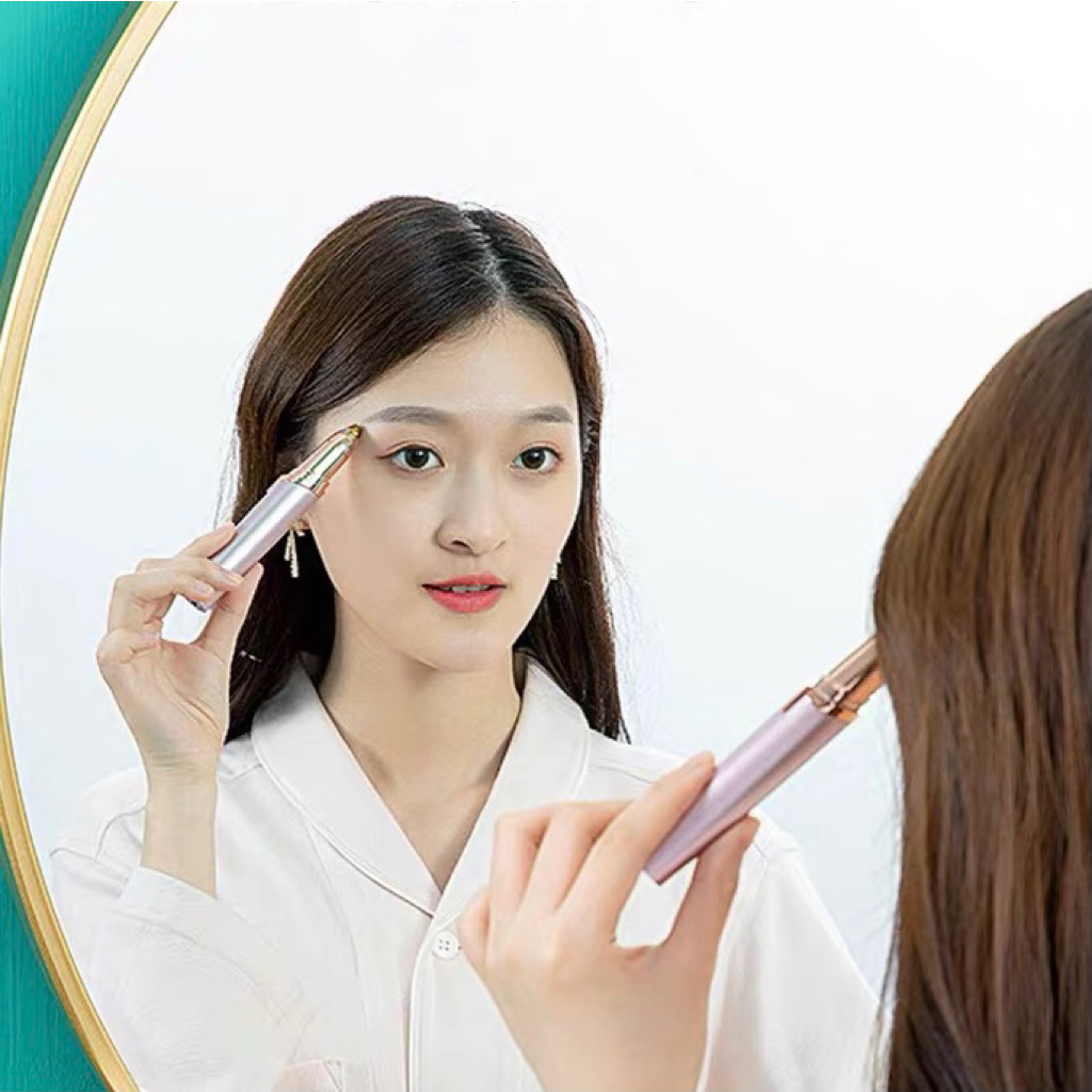 GUANHUA Máy Tỉa Lông Mày  Sạc USB Không Đau Cho Nam Nữ