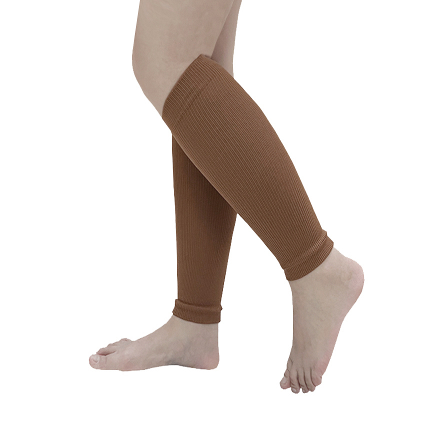 Y Tế Vớ Nén Cao Ngang Bắp Chân Ngăn Ngừa Giãn Tĩnh Mạch Định Hình Chân Mỏng