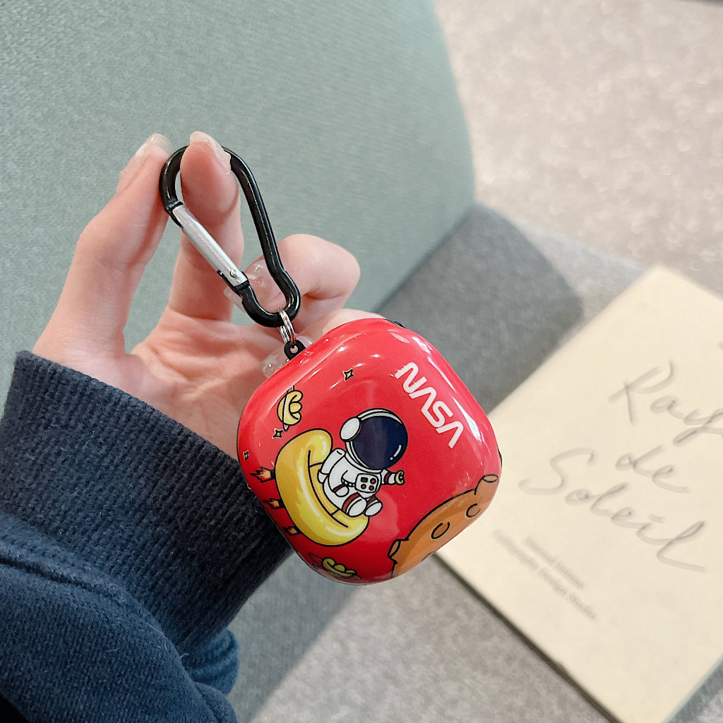 Vỏ Bảo Vệ Hộp Sạc Tai Nghe Samsung Galaxy Buds Live Buds Pro Buds2 Galaxy Buds 2 Pro Kèm Móc Khóa