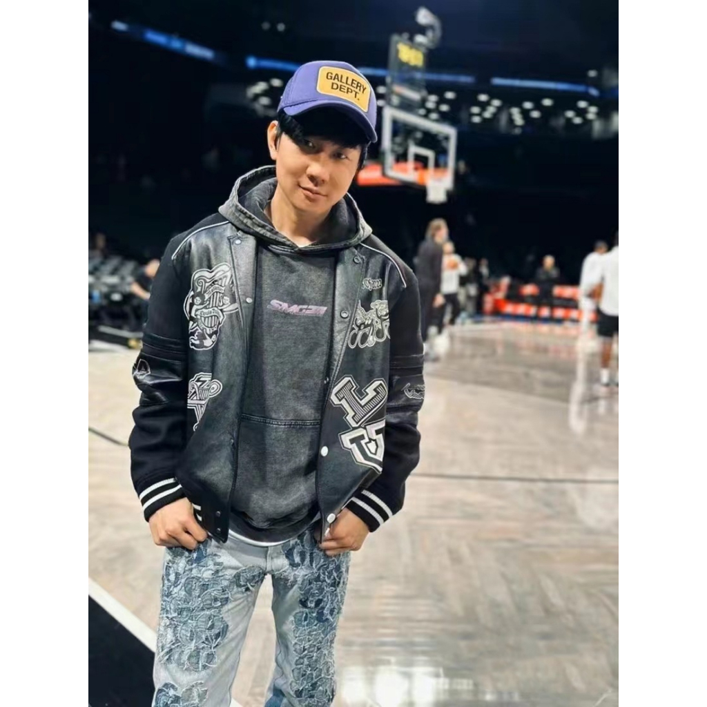 L nam và nữ áo khoác ném bom mới áo khoác thời trang