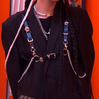 Thắt lưng dây xích phong cách gothic punk cá tính