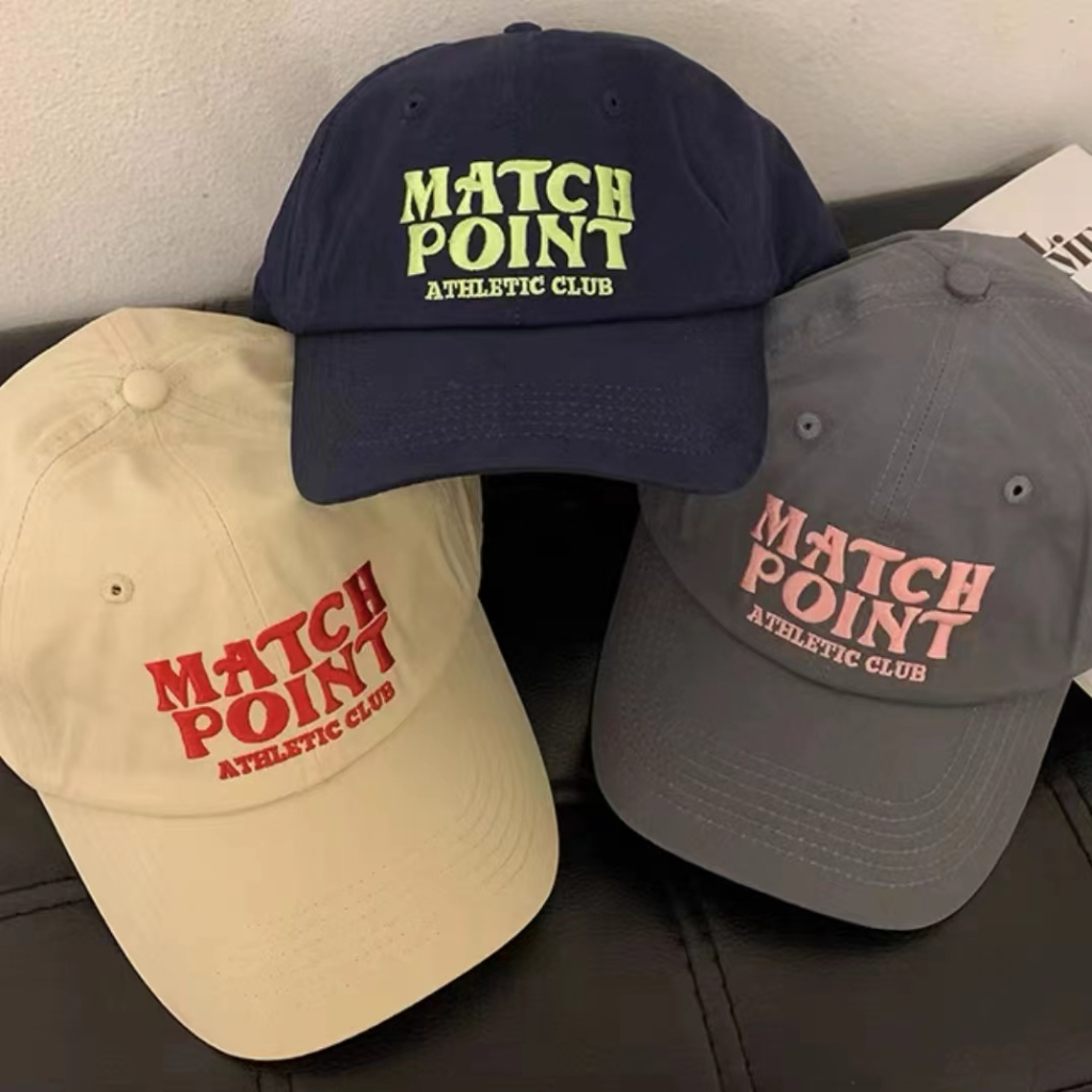 Mũ Lưỡi Trai Thêu Chữ Nhiều Màu Sắc