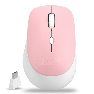 Chuột không dây 2.4G Bằng Silicon Kèm Bộ Nhận Type c Cho Điện Thoại / Laptop / Máy Tính Bảng