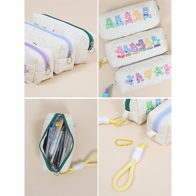 Set 50-60 Bút Chì Vải Nhung Mềm Hình Gấu Dễ Thương