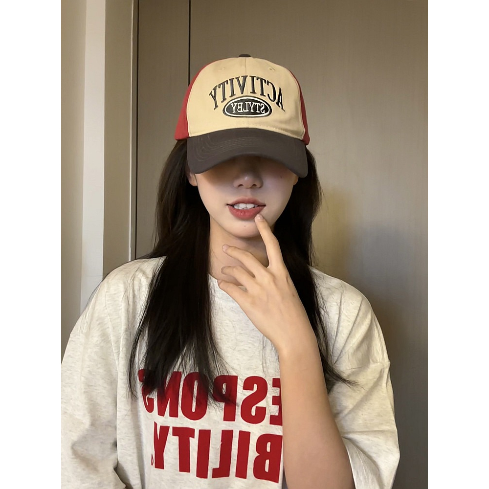 Mũ Lưỡi Trai Thêu Chữ Phong Cách Retro Nhật Bản Mới 2023