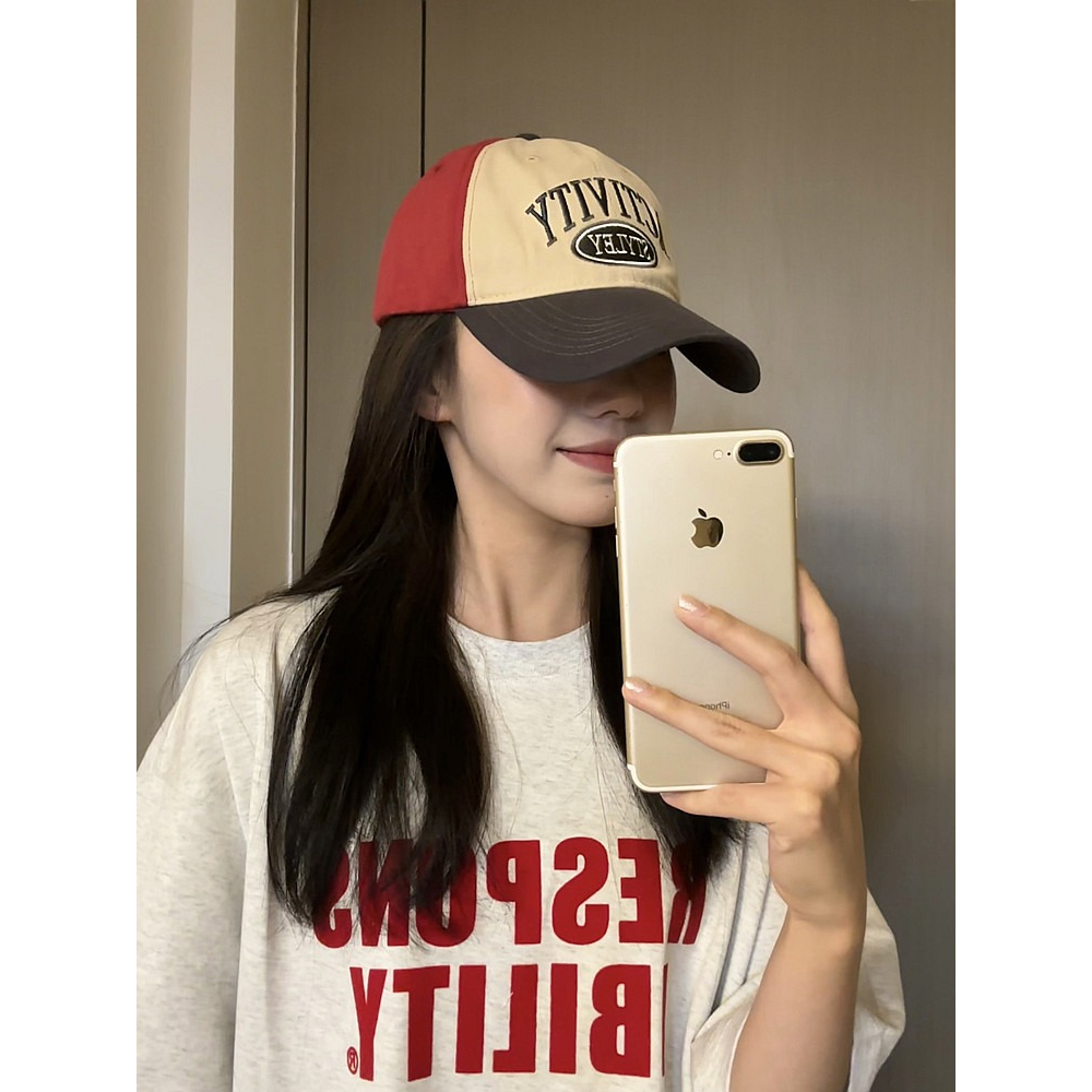 Mũ Lưỡi Trai Thêu Chữ Phong Cách Retro Nhật Bản Mới 2023