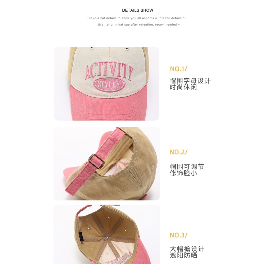 Mũ Lưỡi Trai Thêu Chữ Phong Cách Retro Nhật Bản Mới 2023