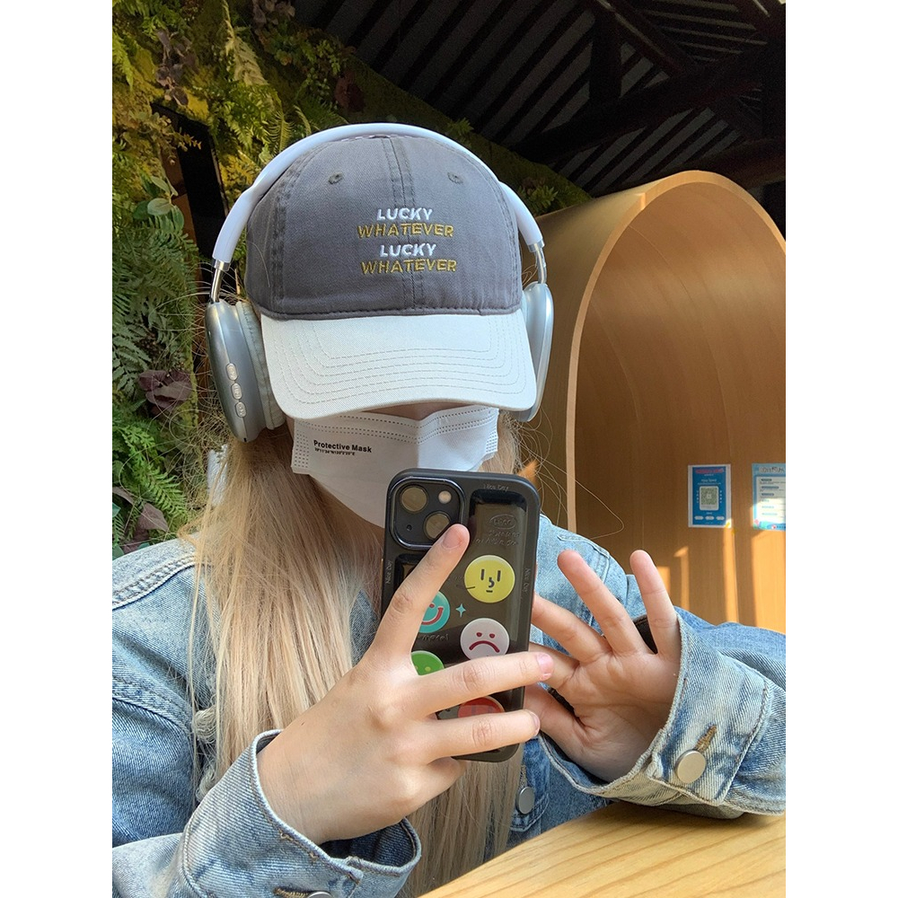 Mũ Lưỡi Trai Màu Sắc Tươi Tắn In Chữ Thời Trang Xuân Hè Cho Nữ