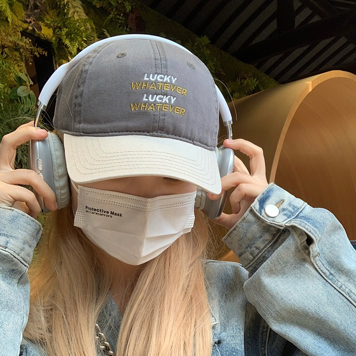 Mũ Lưỡi Trai Màu Sắc Tươi Tắn In Chữ Thời Trang Xuân Hè Cho Nữ