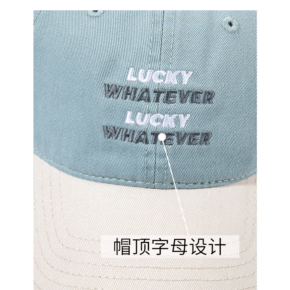 Mũ Lưỡi Trai Màu Sắc Tươi Tắn In Chữ Thời Trang Xuân Hè Cho Nữ