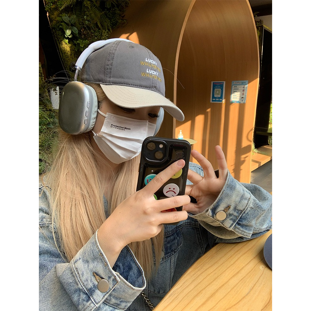 Mũ Lưỡi Trai Màu Sắc Tươi Tắn In Chữ Thời Trang Xuân Hè Cho Nữ