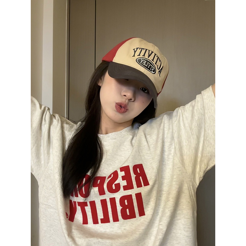 Mũ Lưỡi Trai Thêu Chữ Phong Cách Retro Nhật Bản Mới 2023