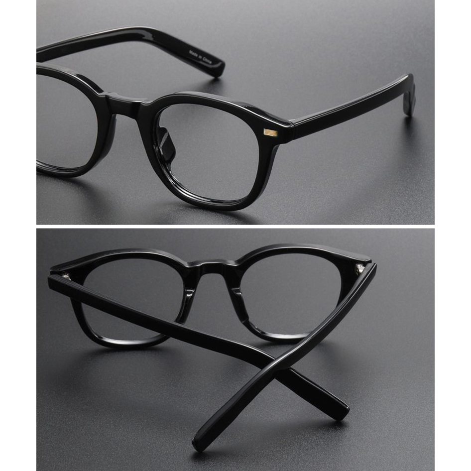 Gọng Kính Thời Trang TR90 Hình Oval Chống Ánh Sáng Xanh 5374