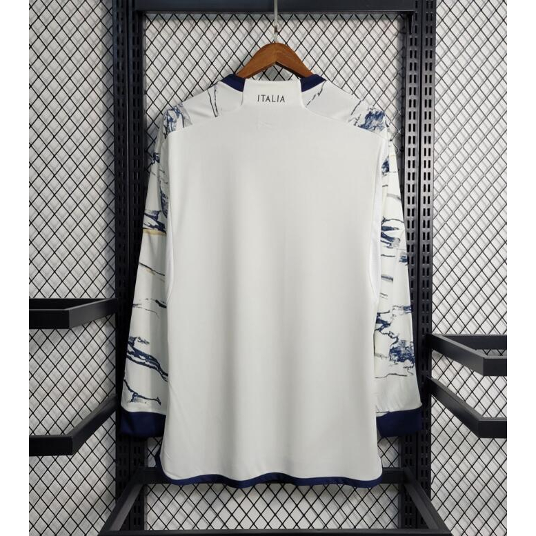 Áo Bóng Đá Dài Tay Phong Cách Ý 2023 2024 Size S-XXL