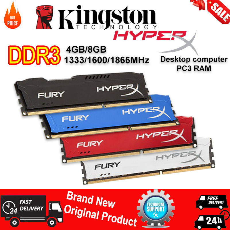 Bộ nhớ máy tính để bàn ddr3 4gb 8gb 1333mhz 1600mhz 1866mhz pc3 12800 240pin dimm 1.5v ram đầy màu sắc