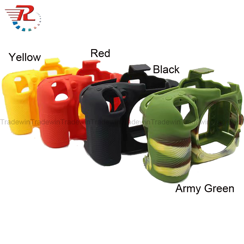 Ốp lưng máy ảnh cao su silicon mềm cho Nikon D7000 D7100 D7200