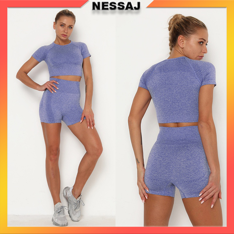 Nessaj Bộ đồ tập thể thao thoáng khí dành cho nữ