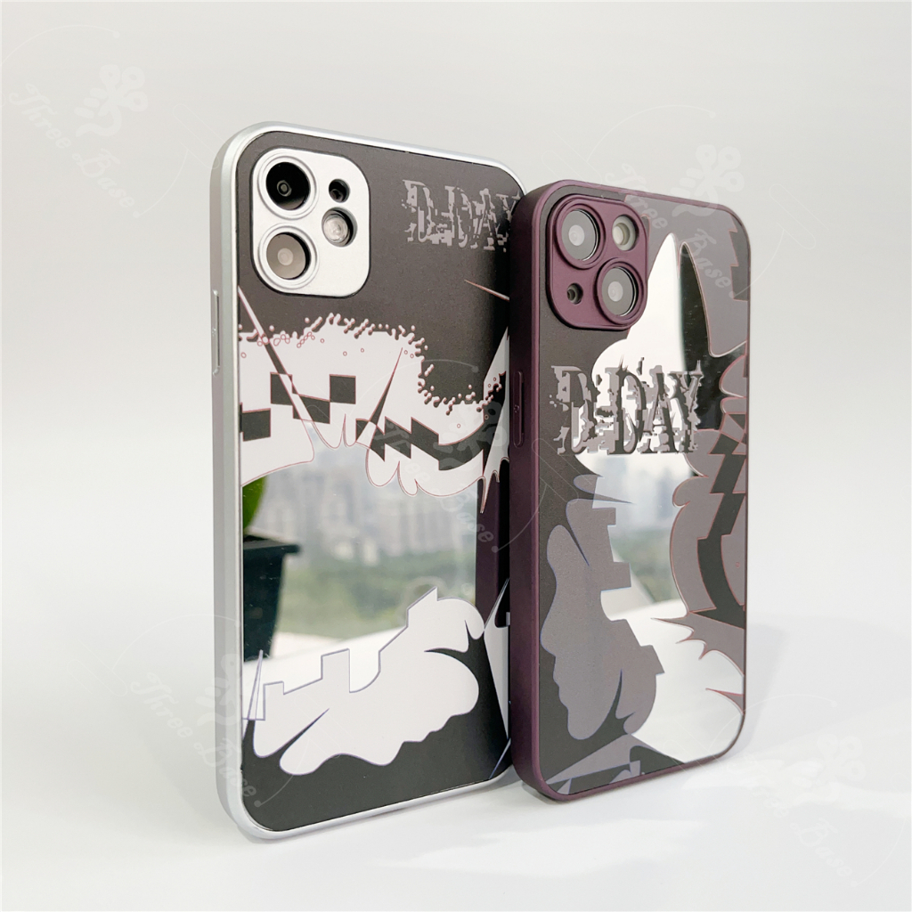 Ốp Điện Thoại Tráng Gương Chống Sốc Cho iPhone 14 13 13Pro 13Promax 13Mini 12mini 14Promax 14pro 14Plus 12 X XS XSMAX 11 Pro 11Promax