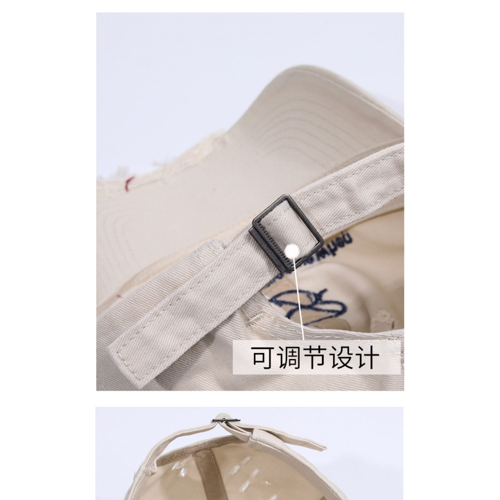 Mũ Lưỡi Trai Mềm Thêu Chữ Phong Cách Hàn Quốc Cho Nữ