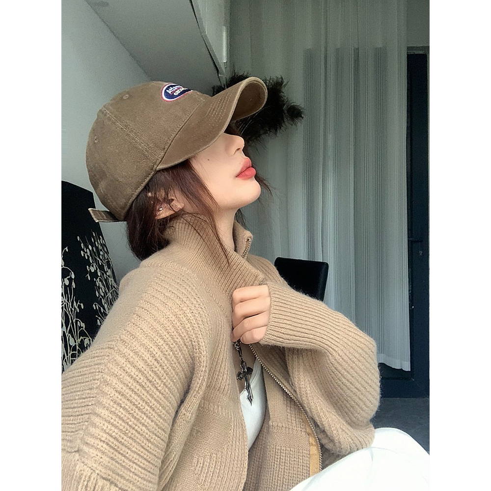 Mũ Lưỡi Trai Mềm Vành Rộng Màu Trắng Xanh Dương Phong Cách Hàn Quốc Dễ Phối Đồ Thời Trang Cho Nam Và Nữ