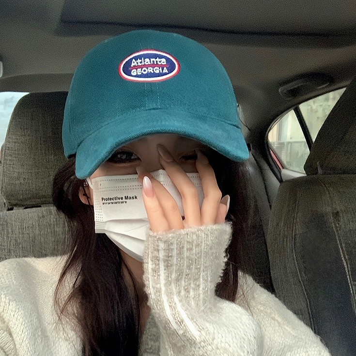 Mũ Lưỡi Trai Mềm Vành Rộng Màu Trắng Xanh Dương Phong Cách Hàn Quốc Dễ Phối Đồ Thời Trang Cho Nam Và Nữ