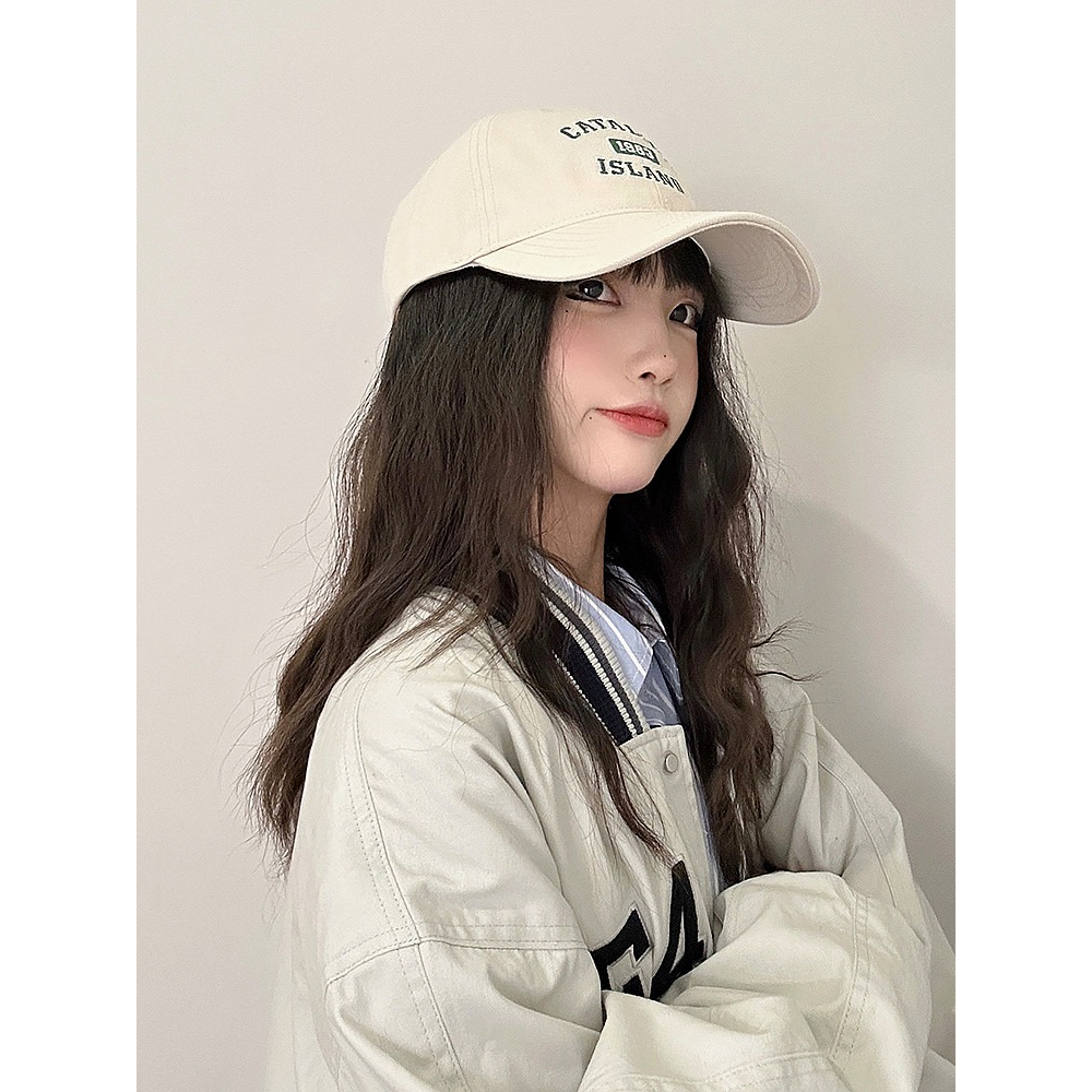 Mũ Lưỡi Trai Thêu Chữ Phong Cách Đường Phố Thời Trang Cho Nữ