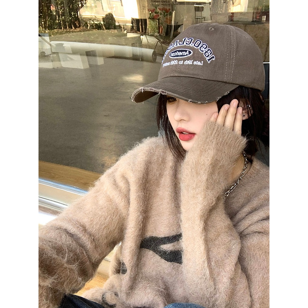 Mũ Lưỡi Trai Che Nắng Thời Trang Xuân Hè 2022 Phong Cách Retro Mỹ Mới