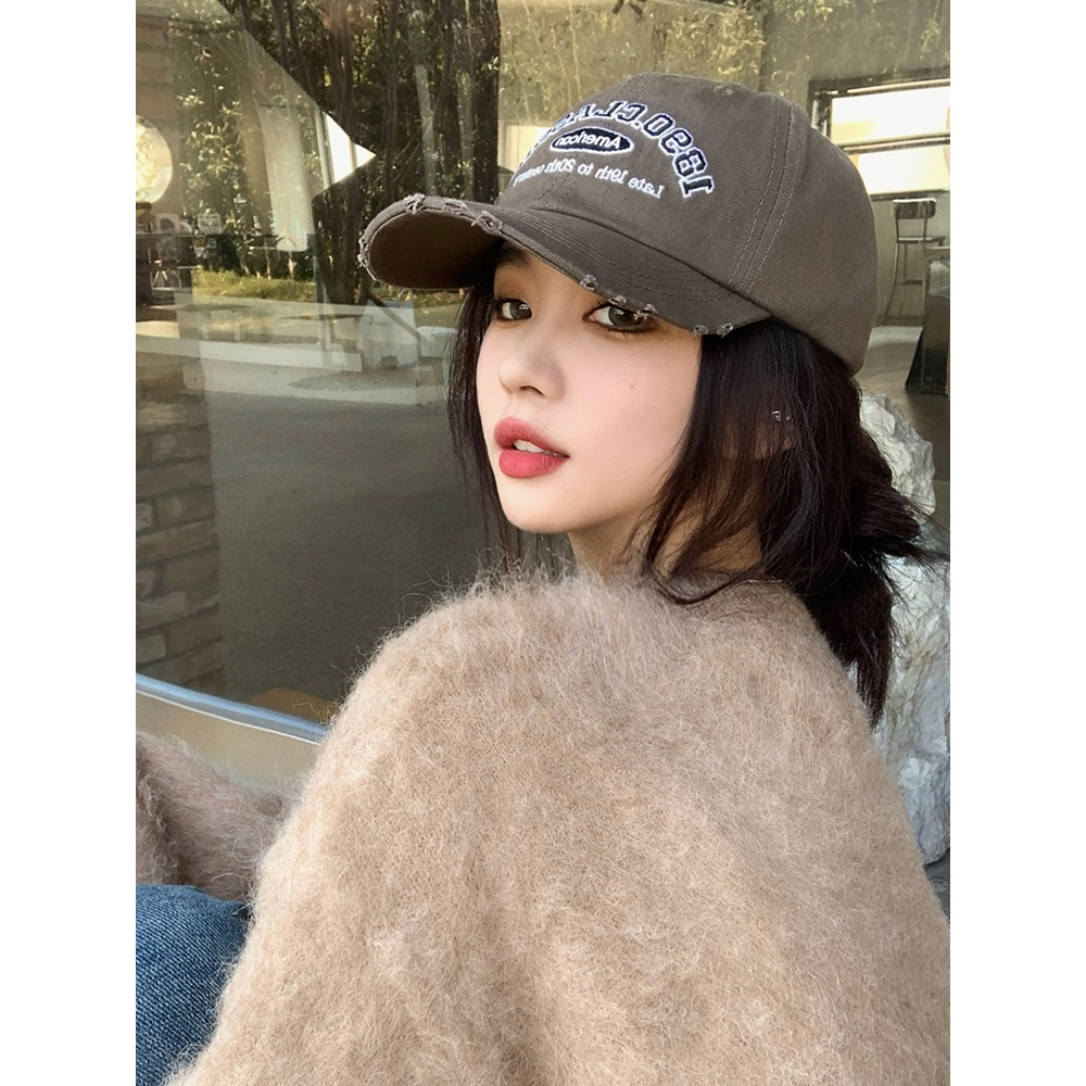 Mũ Lưỡi Trai Che Nắng Thời Trang Xuân Hè 2022 Phong Cách Retro Mỹ Mới