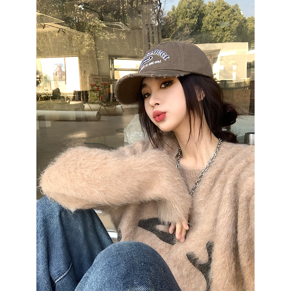 Mũ Lưỡi Trai Che Nắng Thời Trang Xuân Hè 2022 Phong Cách Retro Mỹ Mới