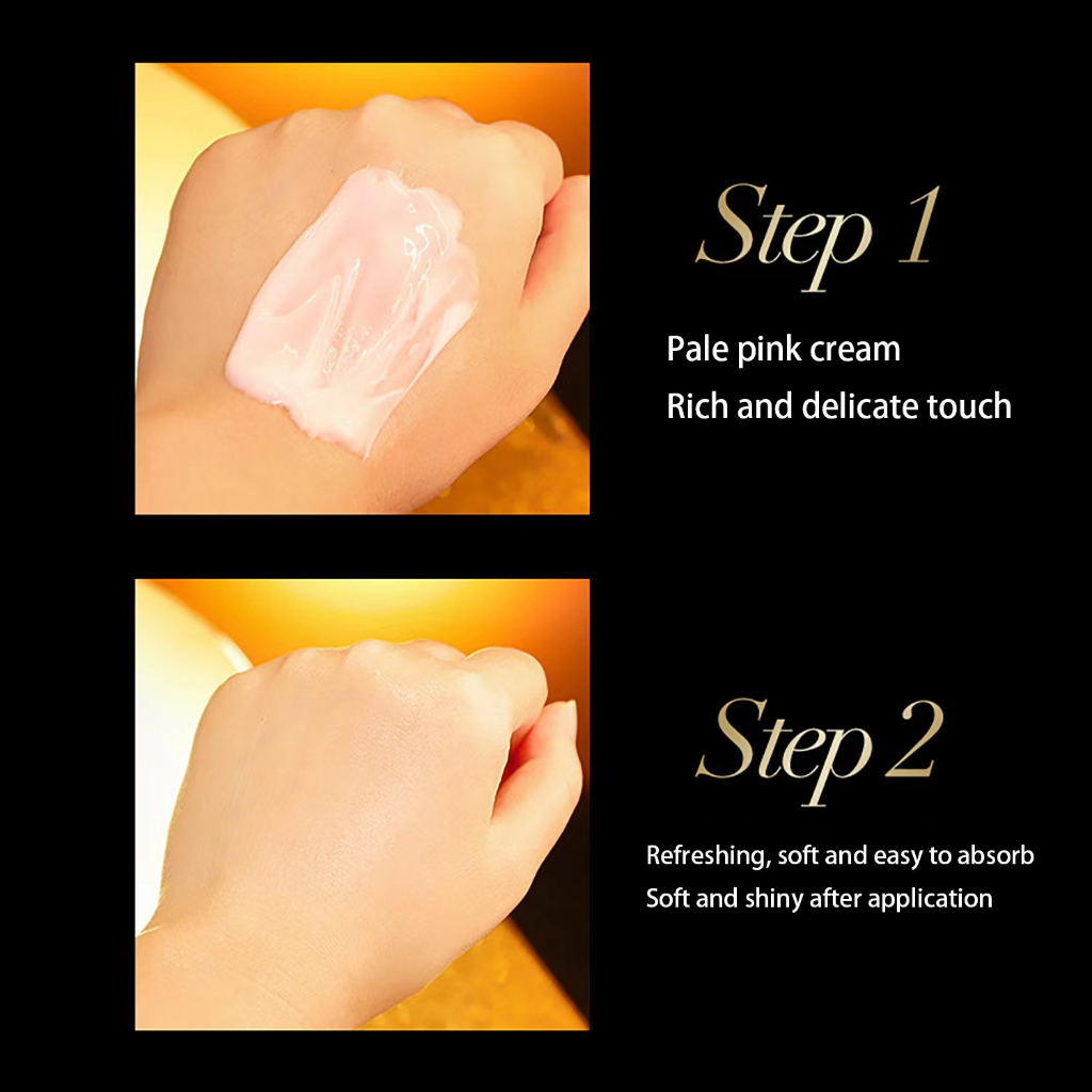 Kem Dưỡng Da Mặt GuSHiYuTa Chiết Xuất Vàng Đen Chống Nếp Nhăn Cải Thiện Da Khô Và Làm Sáng Da