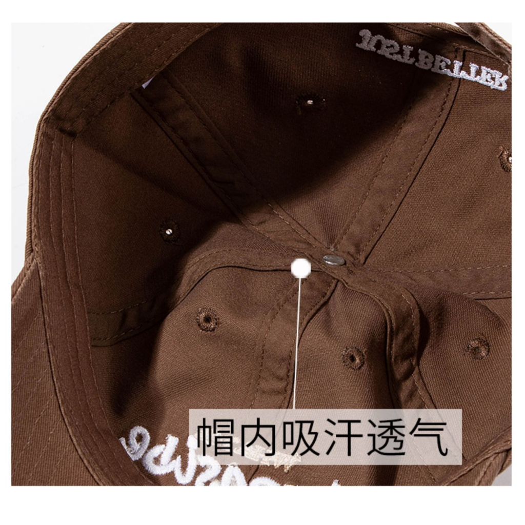 Mũ Lưỡi Trai Thêu Chữ Phong Cách Hàn Quốc Mới Cho Nữ