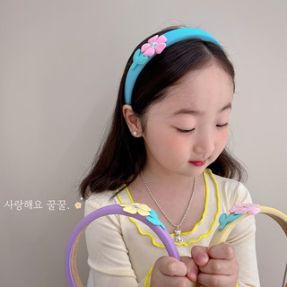 Băng Đô Hoa Dễ Thương Cho Bé Rửa Mặt