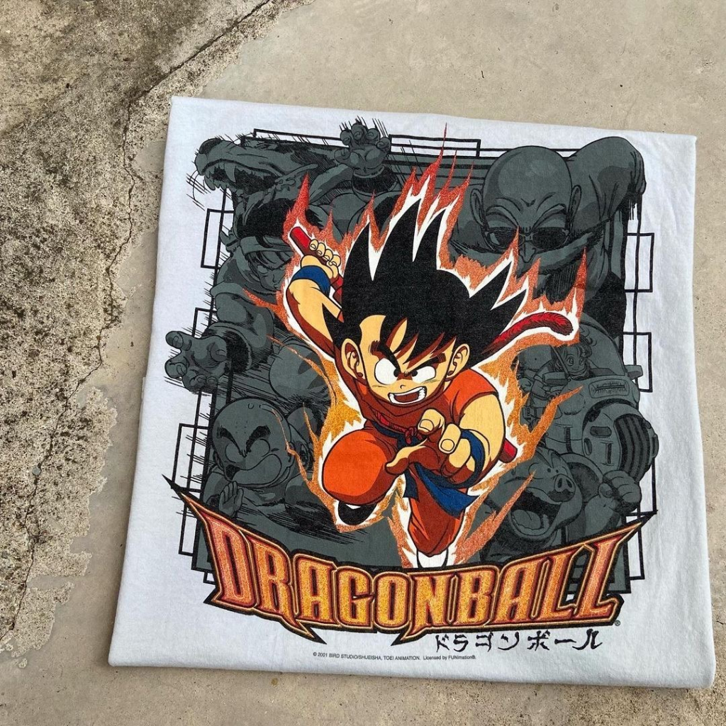 Áo Thun Tay Ngắn In Hình Dragon Ball Phong Cách Nhật Bản Thời Trang Mùa Hè Cho Nam Và Nữ