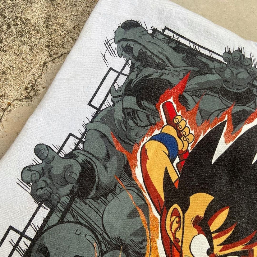 Áo Thun Tay Ngắn In Hình Dragon Ball Phong Cách Nhật Bản Thời Trang Mùa Hè Cho Nam Và Nữ