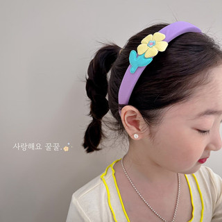 Băng Đô Hoa Dễ Thương Cho Bé Rửa Mặt