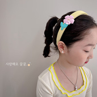 Băng Đô Hoa Dễ Thương Cho Bé Rửa Mặt