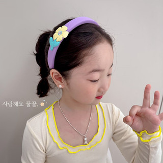 Băng Đô Hoa Dễ Thương Cho Bé Rửa Mặt