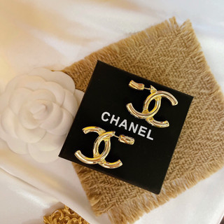 Bông tai mạ vàng 18k hình chữ c thời trang
