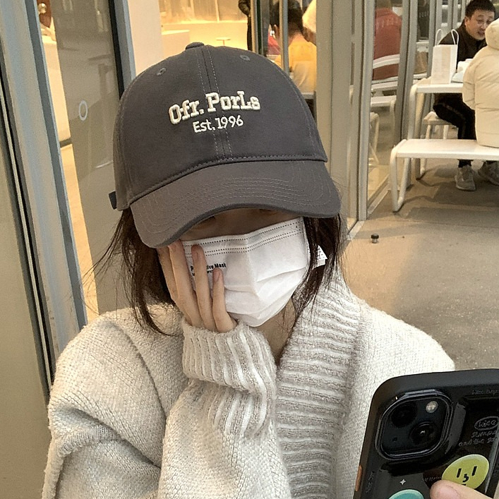 Mũ Bóng Chày Mềm Mại Phong Cách Đường Phố Hàn Quốc