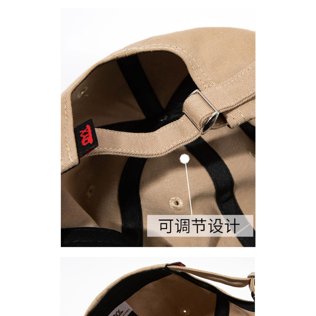 Mũ Lưỡi Trai Mềm Thêu Chữ Phong Cách Retro Nhật Bản