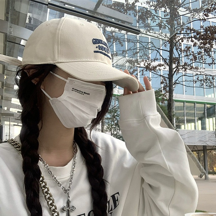 Mũ Lưỡi Trai In Chữ Phong Cách Hàn Quốc Thời Trang Đường Phố Mới Cho Nữ